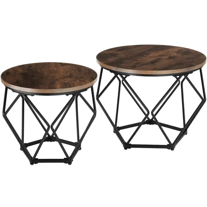 2er Set Couchtisch Benham