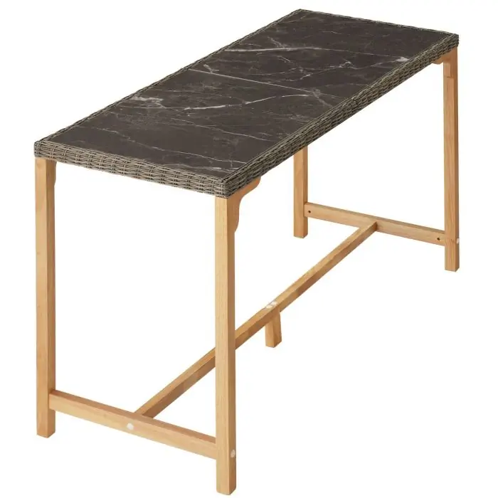 Rattan Tisch Lovas