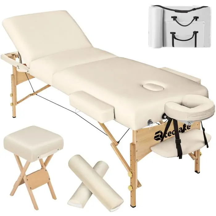 3 Zonen Massageliege-Set