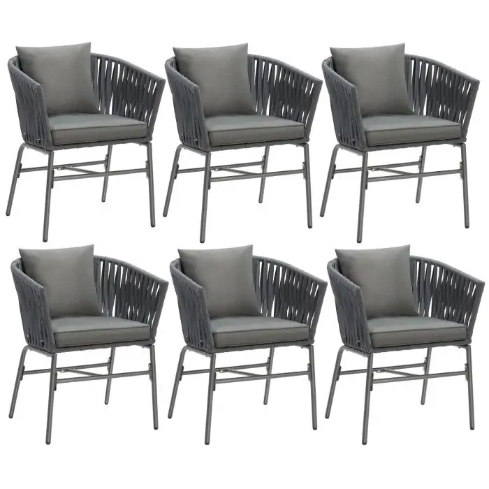 Stuhlset Valeiras 6er Set