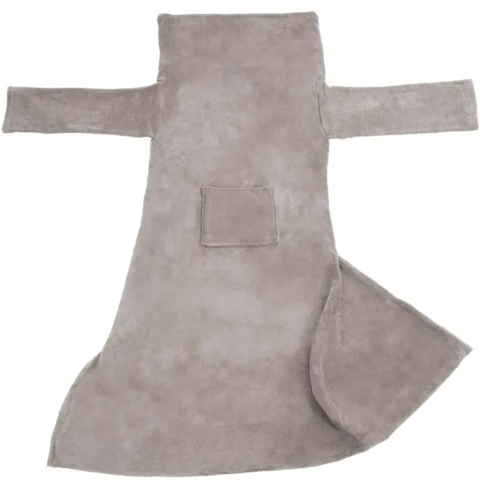 2er Set Kuscheldecke mit Ärmeln