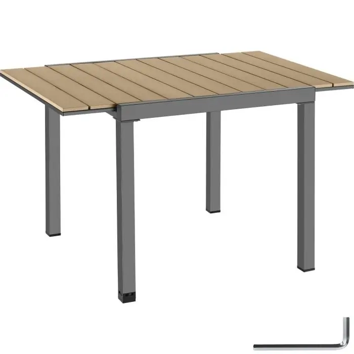 Aluminium Gartentisch Inca