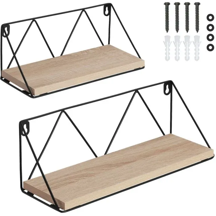 2er Set Wandregal Rockport