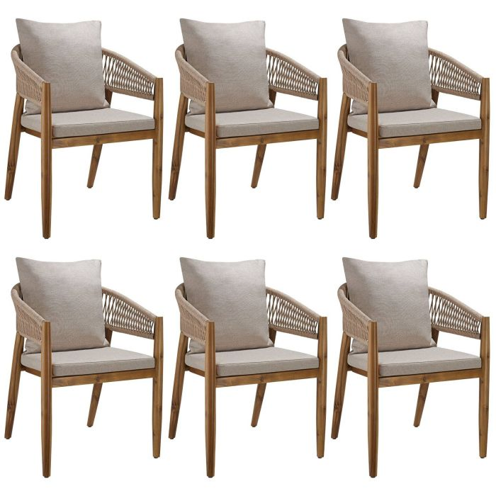 Gartenstuhl Manacor 6er Set
