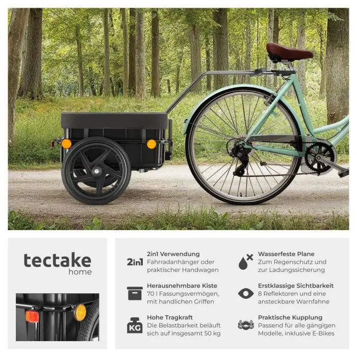 Fahrradanhnger CargoXpress online kaufen | tectake