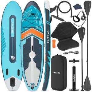 2in1 Stand-Up Paddle Board, 288 cm, aufblasbar, Komplettset
