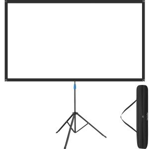 Beamer-Leinwand Cinema mit klappbarem Stativ, 16:9, 4K, HD