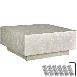 Couchtisch Lasley mit Standfu&szlig;, Belastbarkeit 45 kg