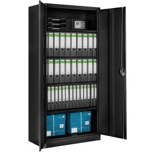 Aktenschrank Blain mit 5 B&ouml;den 40x80x180cm